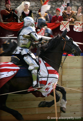 jousting knights